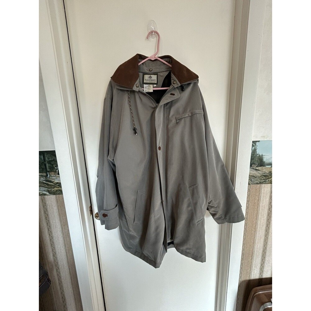 Vintage Rainforest Collection‎ Barn Coat Men's Large Beige